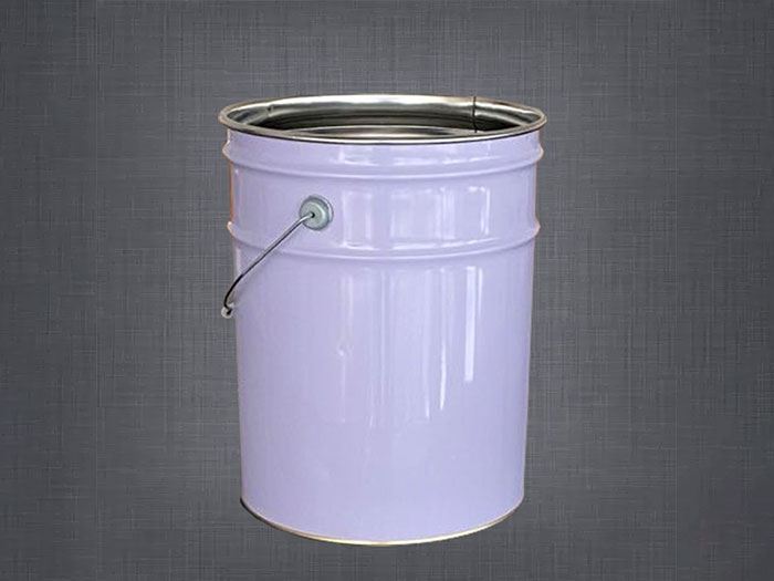 18L-20L马口铁涂白钢提桶，适用于油漆、汽车漆、化工涂料、真石漆、乳胶漆、地坪漆、防腐漆、工业水漆等